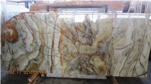 Iran Green Onyx Slab