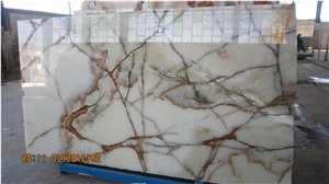 Iran Green Onyx Slab