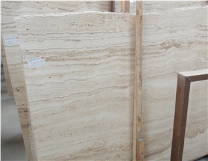 Iran White Travertine Slab