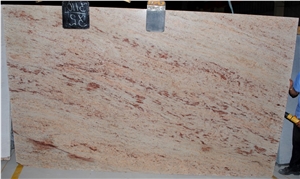 Ivory Brown Granite Slab
