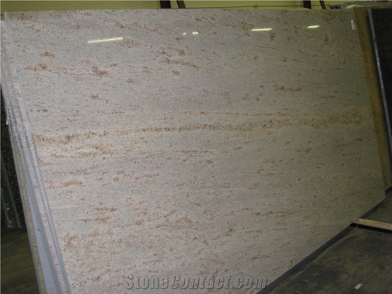 Ivory Chiffon Granite Slab