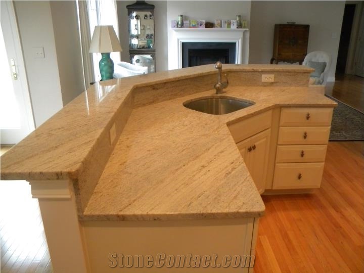 Ivory Fantasy Granite Finished Product