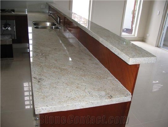Ivory Fantasy Granite Finished Product