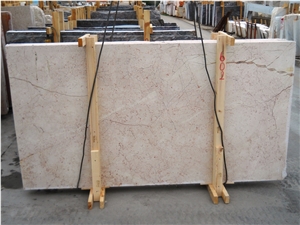 Ivory Rosalia Marble Slab