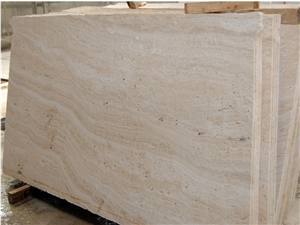 Ivory Travertine Slab