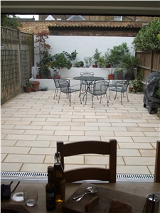 Ivory White Sandstone Finished Product