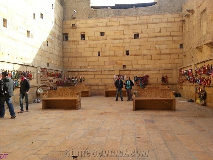 Jaisalmer Yellow Limestone Finished Product