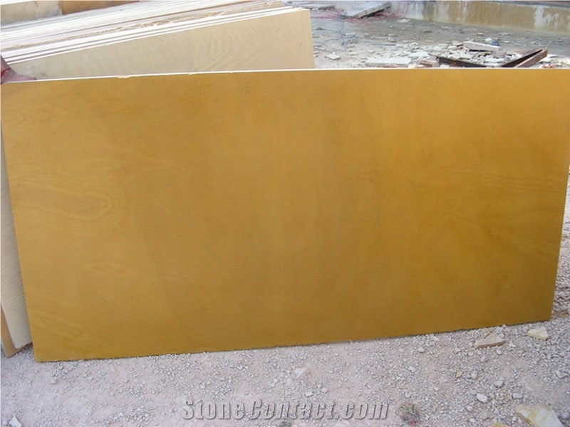 Jaisalmer Yellow Limestone Slab