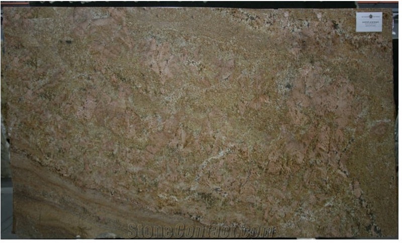 Juparana Ambra Granite Slab