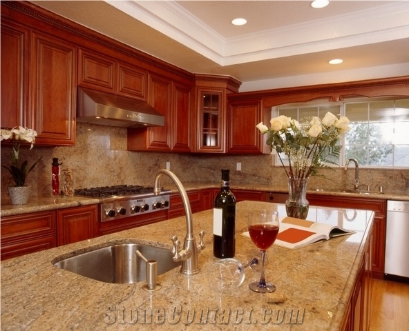 Juparana Arandis Granite Finished Product