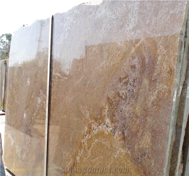 Juparana Bronze Slab