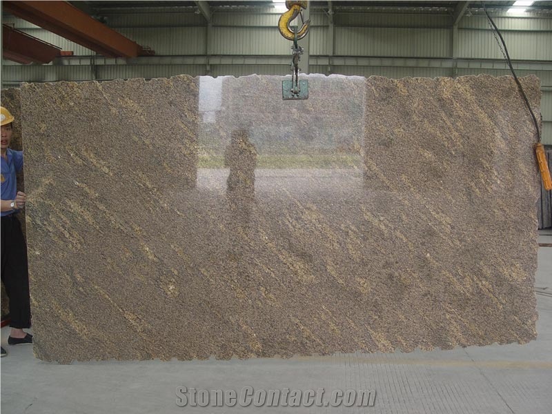 Juparana California Granite Slab