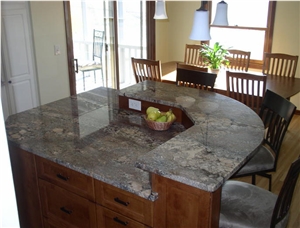 Juparana Crema Bordeaux Granite Finished Product