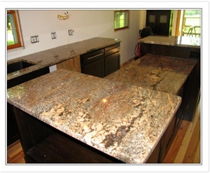 Juparana Crema Bordeaux Granite Finished Product