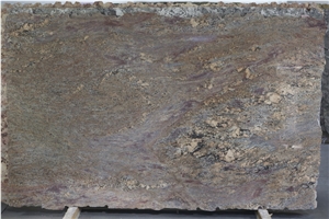 Juparana Crema Bordeaux Granite Slab
