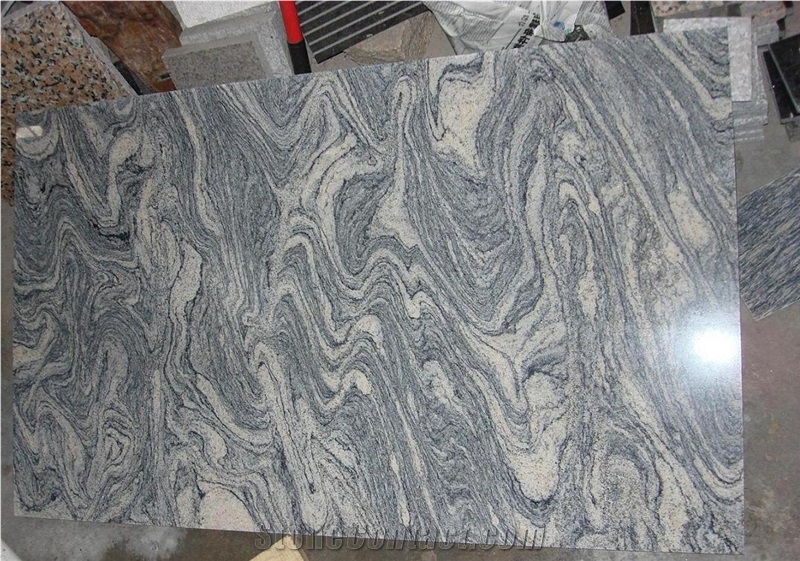 Juparana Grey Granite Slab