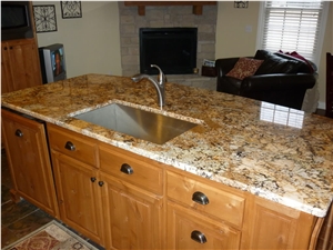 Juparana Persa Light Granite Finished Product