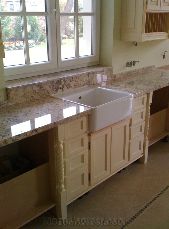Juparana Sol Granite Finished Product