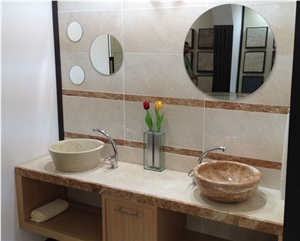 Karia Cream Marble Finished Product