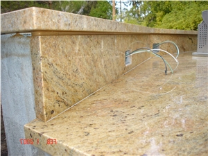 Kashmir Gold Granite Finished Product