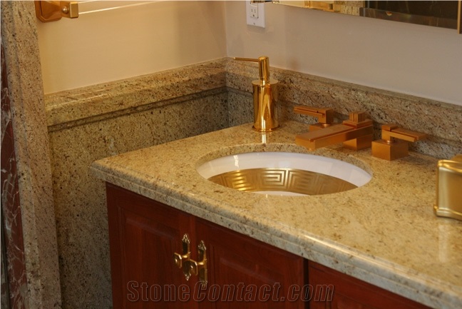 Kashmir Gold Granite Finished Product