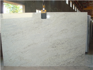 Kashmir White Granite Slab