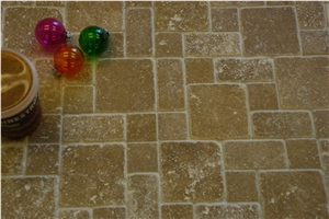 Kayseri Noce Travertine Finished Product