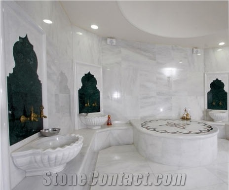 Kemalpasa White Marble Finished Product