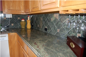 Kerala Green Granite Finished Product
