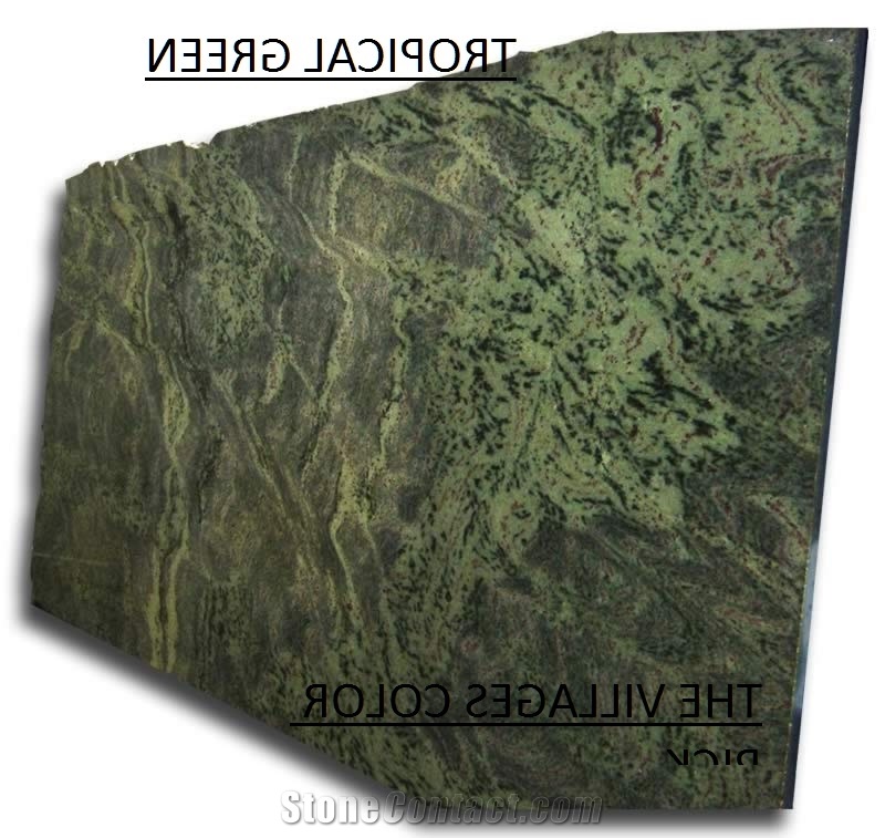 Kerala Green Granite Slab