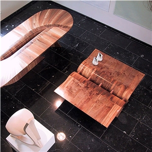 Kilkenny Black Fossil Limestone Finished Product