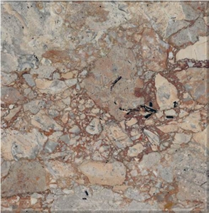 Kokinovraxos Multicolour Marble