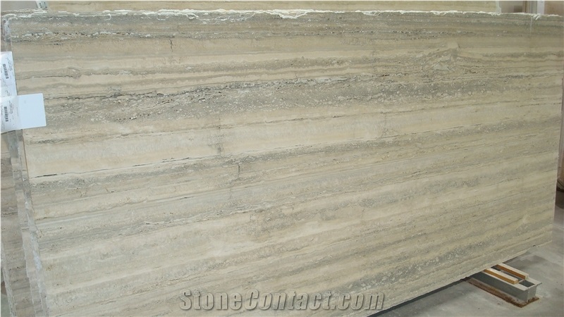 Konya Silver Travertine Slab