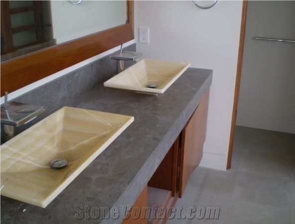 Lagos Azul Limestone Finished Product