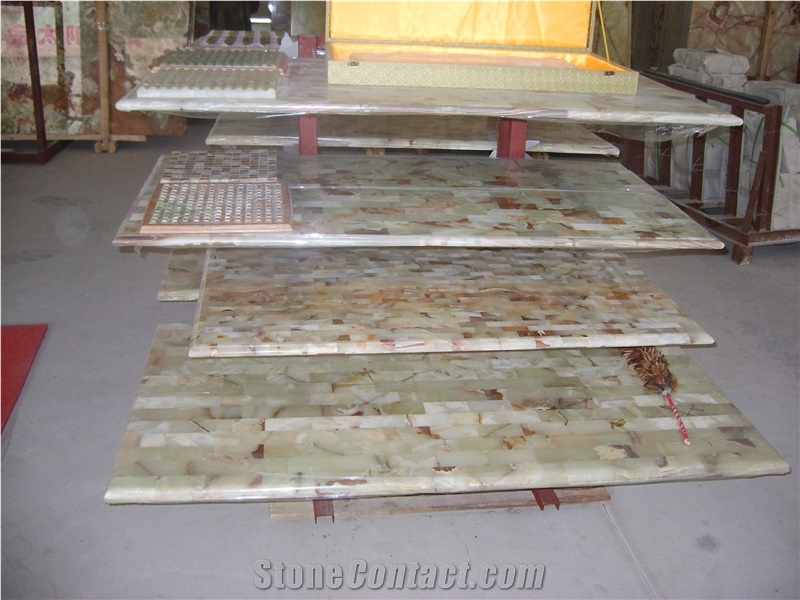 Light Green Onyx Finished Product