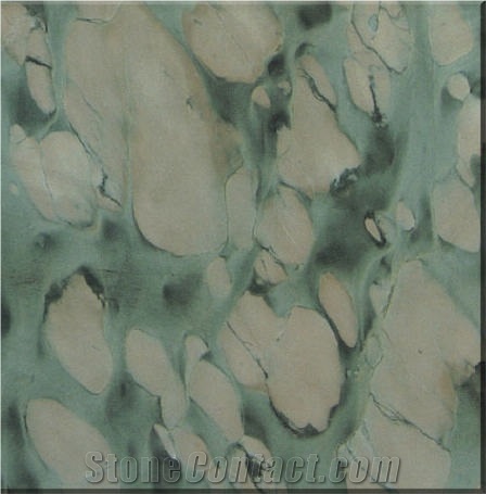 Lotus Green Marble Tile