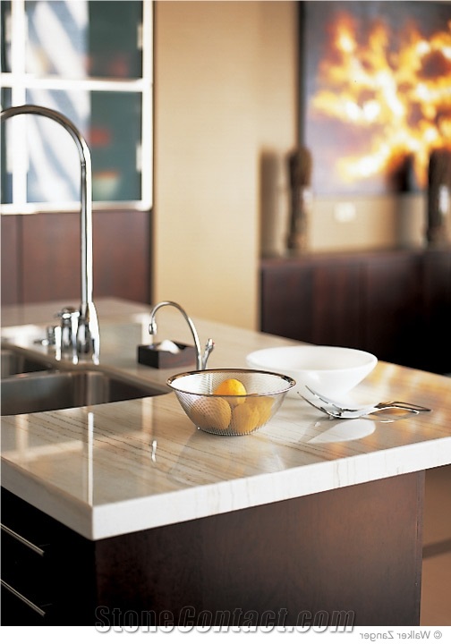 Luce di Luna Quartzite Finished Product