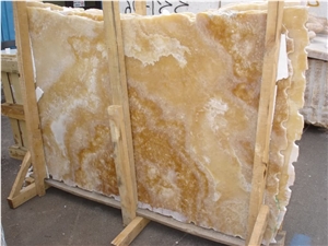 Macedonian Cappuccino Onyx Slab