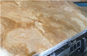 Macedonian Cappuccino Onyx Slab
