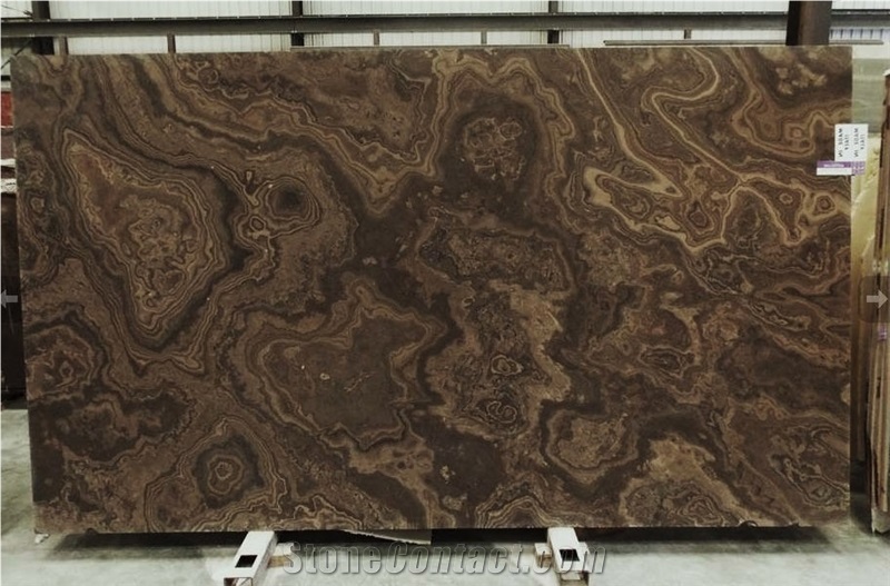Magic Brown Marble Slab