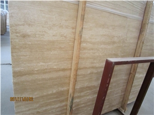 Mahallat Beige Travertine Slab