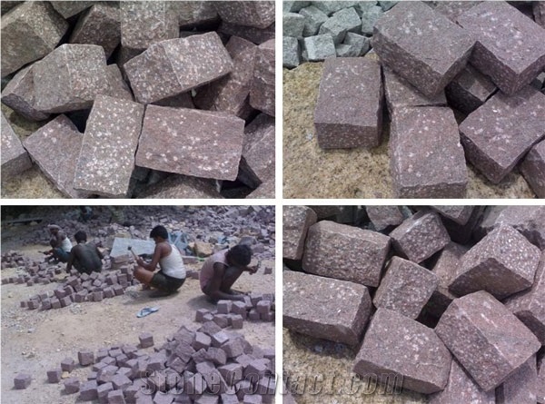 Manga Red Granite Finished Product