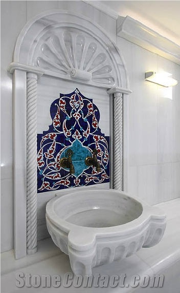 Marmara White Marble Finished Product