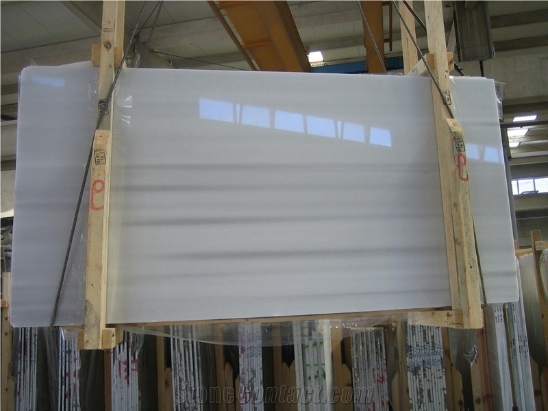 Marmara White Marble Slab