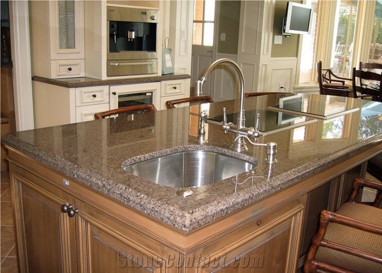 Marron Castor Granite Finished Product