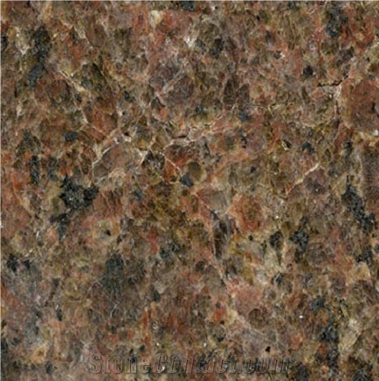 Marron Castor Granite Tile