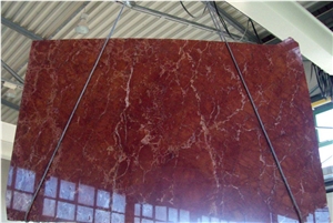 Medenine Red Marble Slab