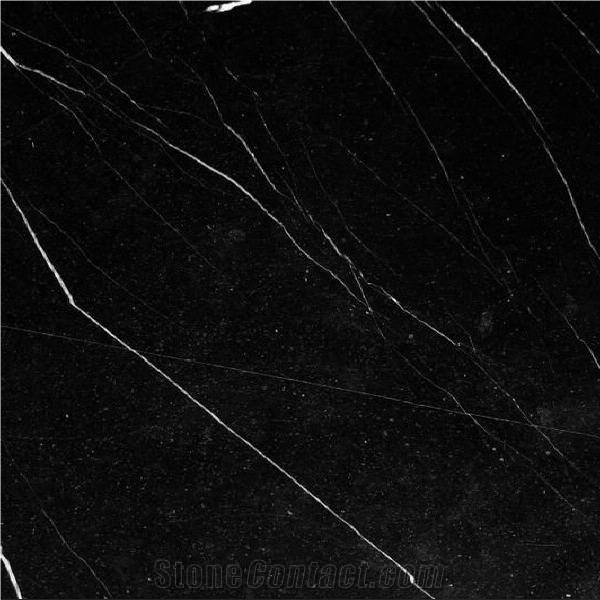 Medi Black Marble Tile