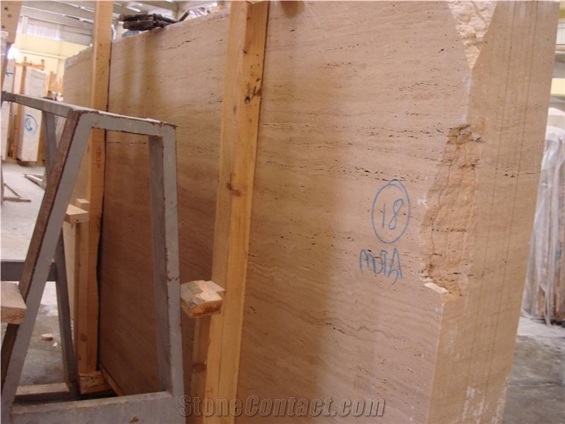 Medium Travertine Slab