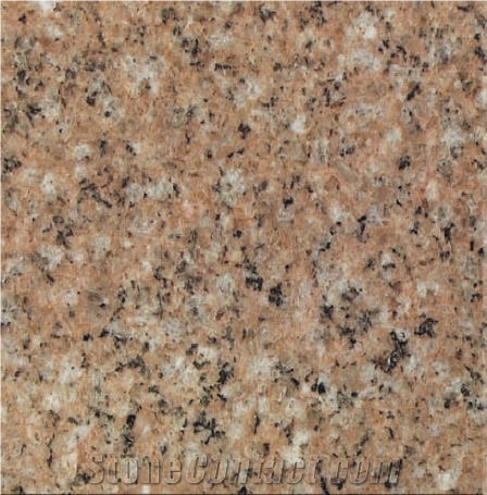 Mengshan Pink Flower Granite Tile
